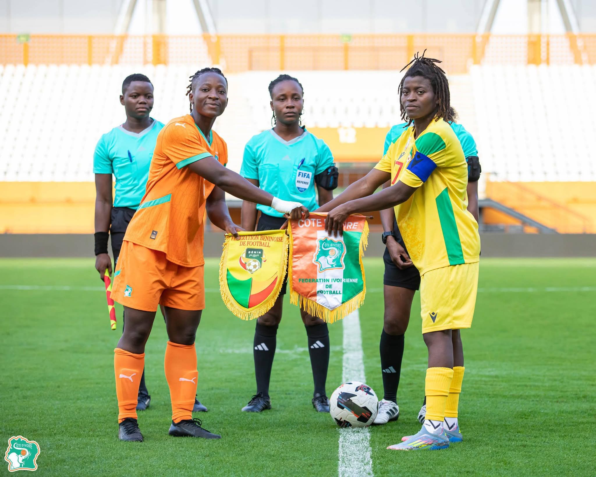 Les éléphantes de Côte d'Ivoire 