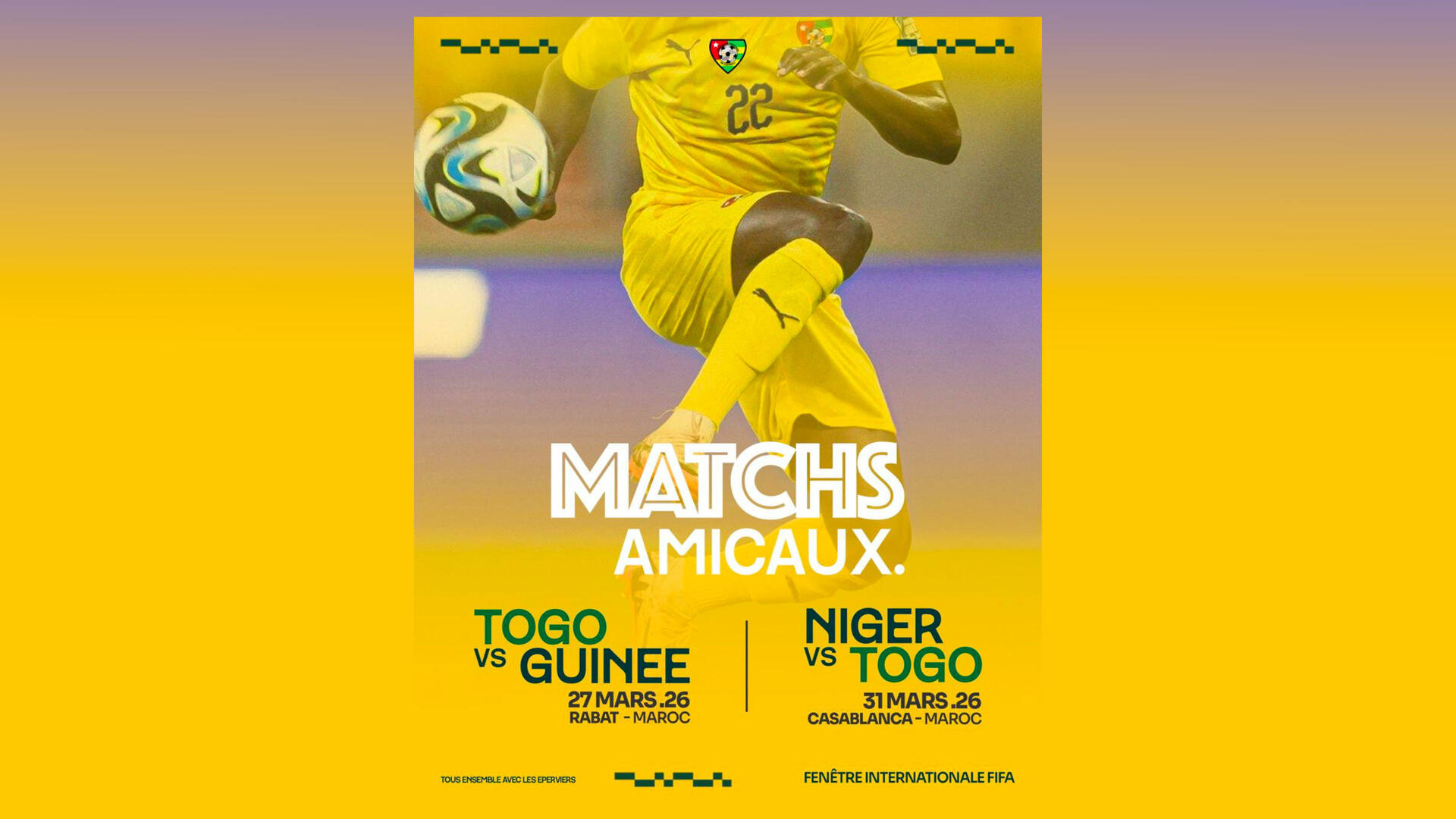 Amical Togo - Guinée 